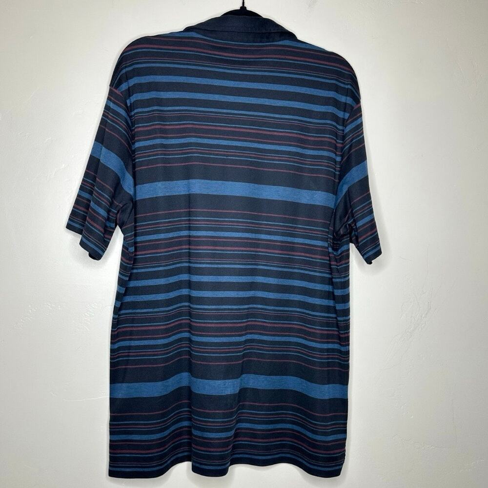 Travis Mathew Polo Shirt Lot Bundle Burgundy Blue Black Golf Performance Mens XL - Picture 8 of 10
